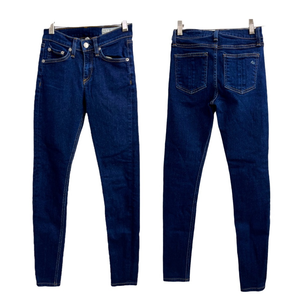 rag & bone high rise skinny jeans size 24